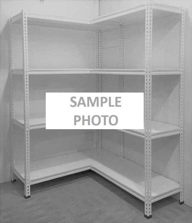 L-Shaped Boltless Storage Rack, Furniture & Home Living, Furniture ...