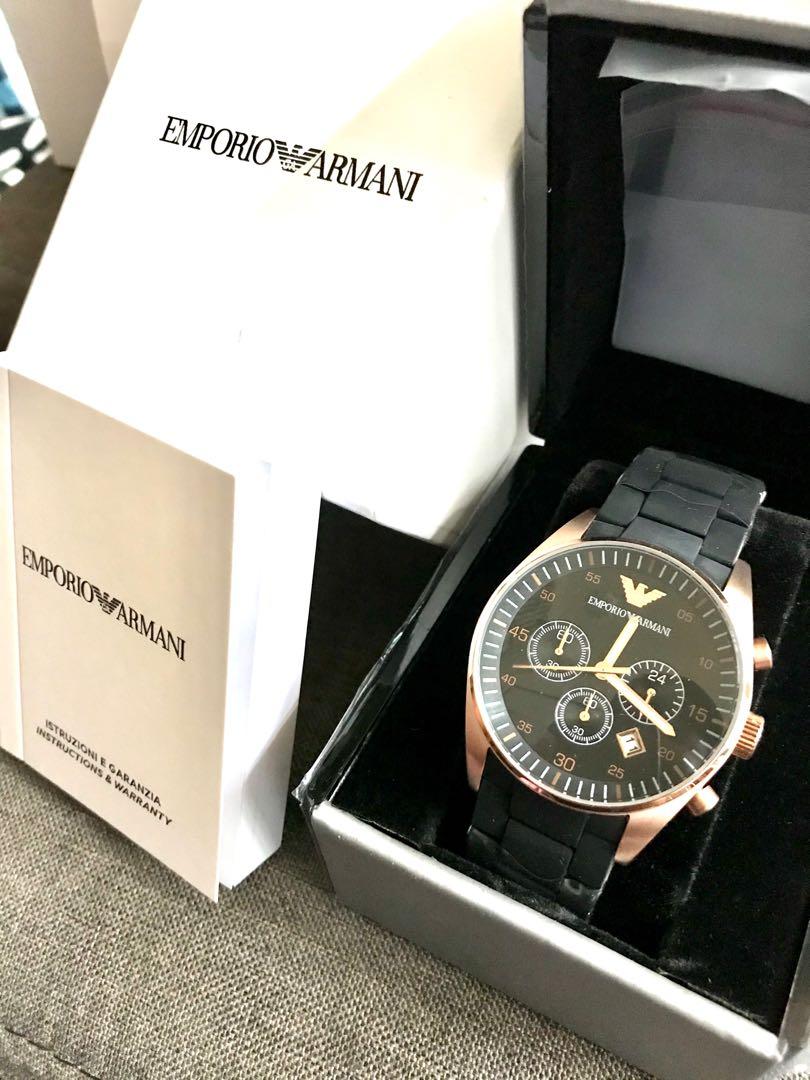 emporio armani luxury watches