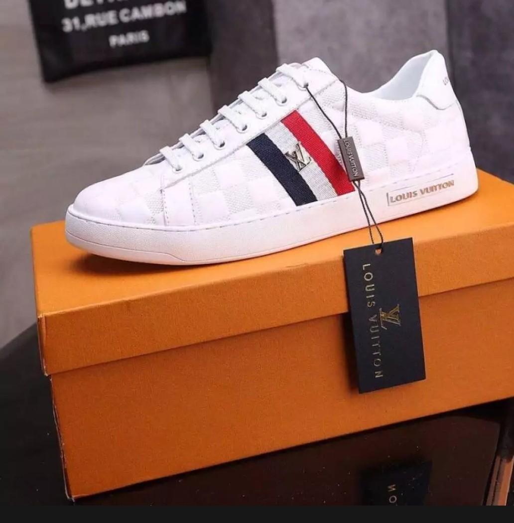 Lv 2019 white shoes Women s Fashion Footwear Sneakers on Carousell