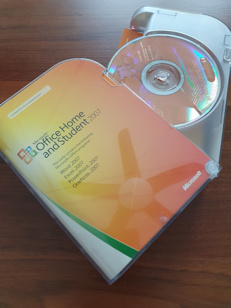 Microsoft Office 2007 Student Edition, Computers & Tech, Parts