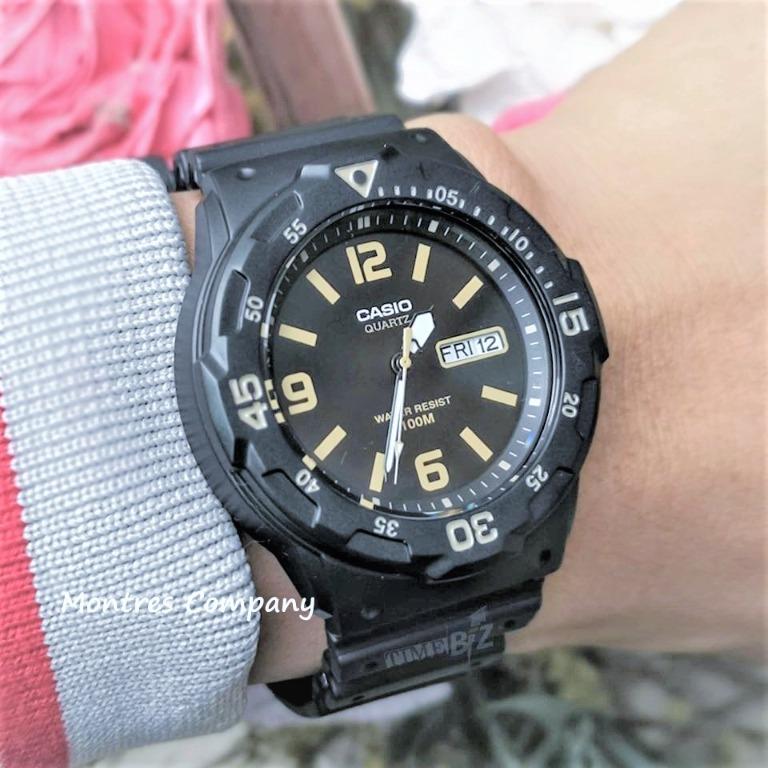 Montres Company香港註冊公司(30年老店) 卡西歐CASIO 旋轉計時錶圈金