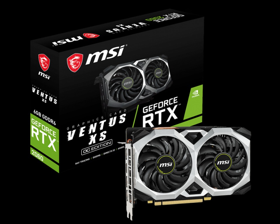 Rtx 2060 ventus xs 6g oc hot sale