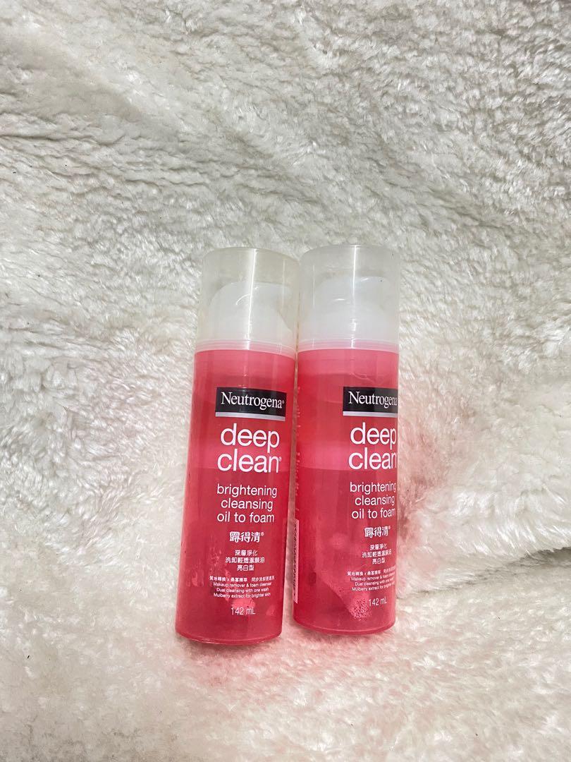 neutrogena double cleansing