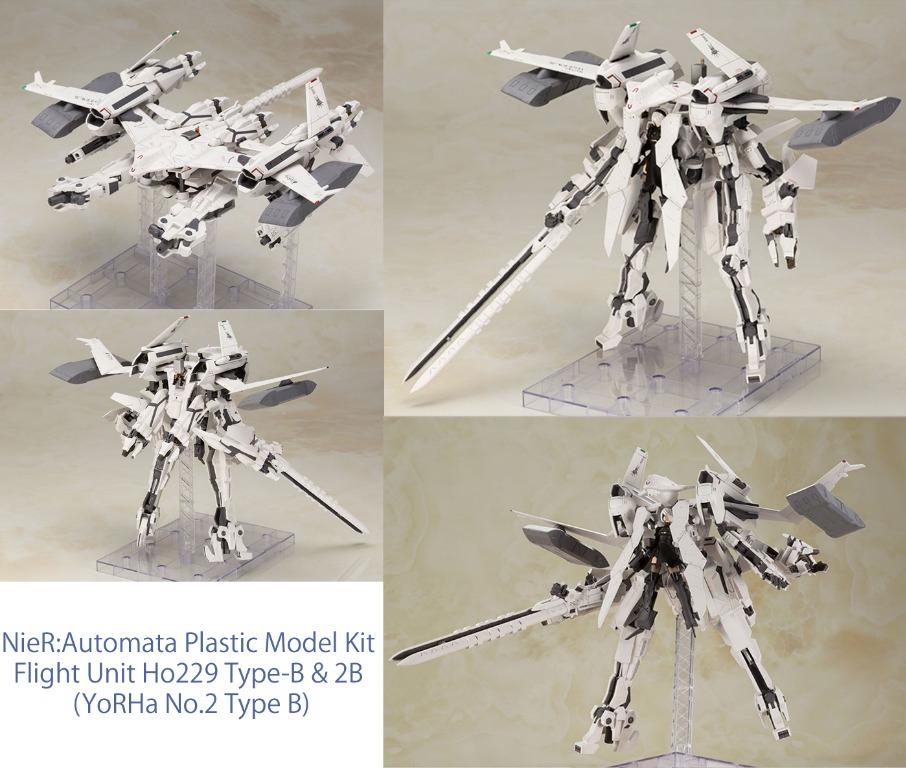 Nier Automata Plastic Model Kit Flight Unit Ho229 Type B 2b Yorha No 2 Type B Hobbies Toys Collectibles Memorabilia Fan Merchandise On Carousell