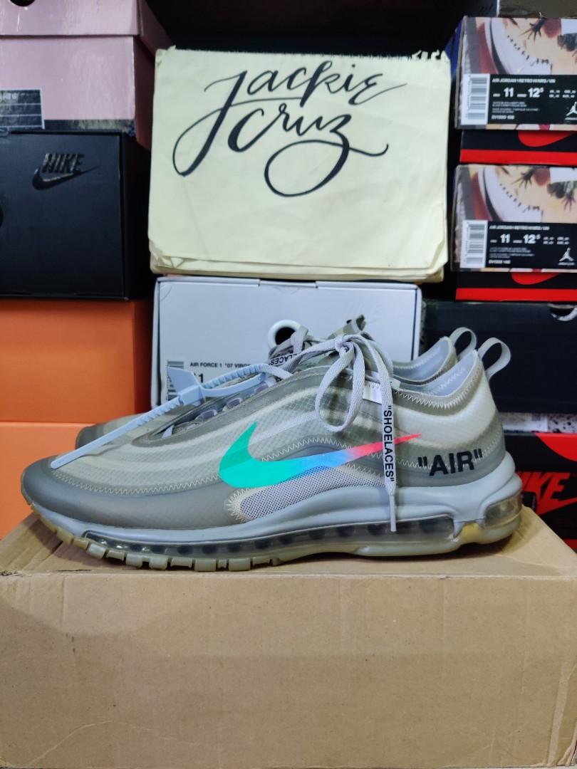 Nike Off White Air Max 97 Menta size 12 Men s Fashion Footwear