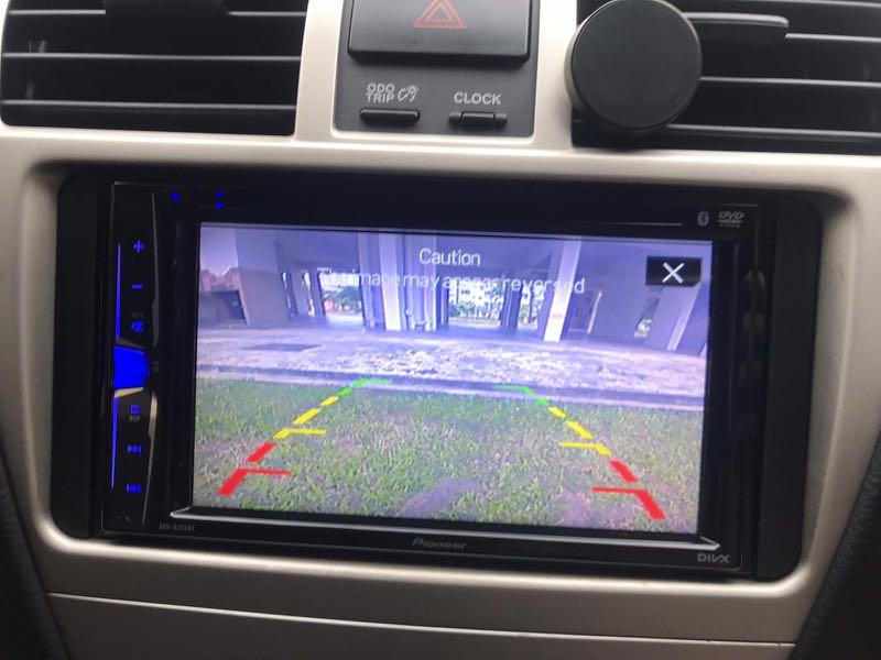 Pioneer Car DVD Player AVHA205BT Bluetooth function and reverse camera, Car Accessories