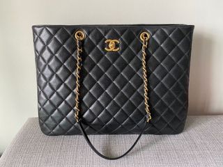 Preloved Authentic Chanel Cambon Tote Bag 208031230 Luxury Bags Wallets Handbags On Carousell