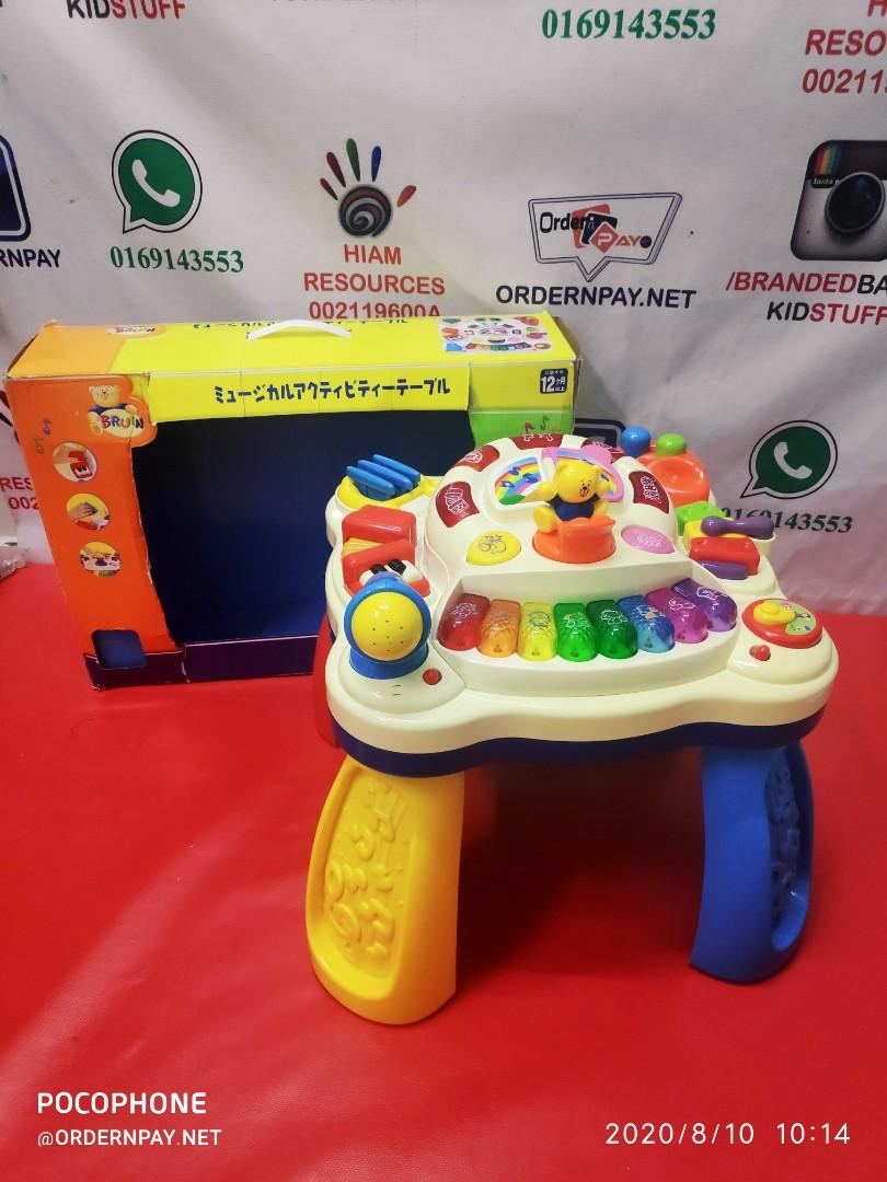 bruin musical activity table