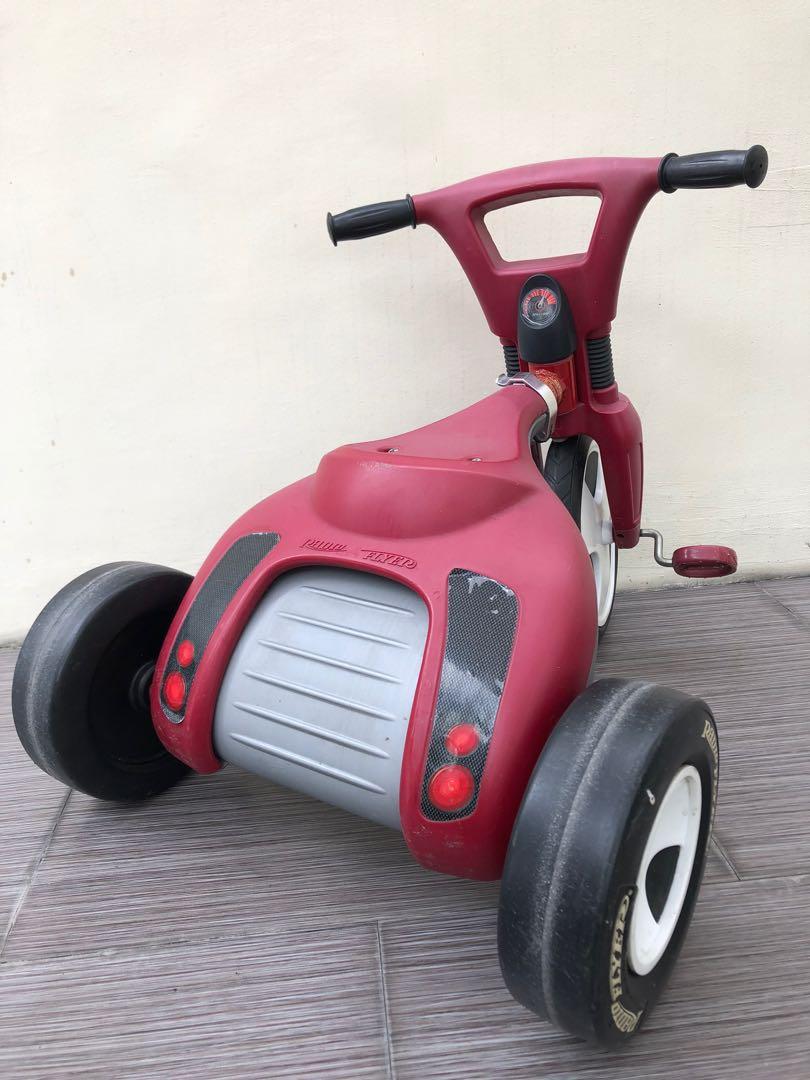 Preowned Genuine Radio Flyer 2In1 Trike Chopper Low Rider Convertible