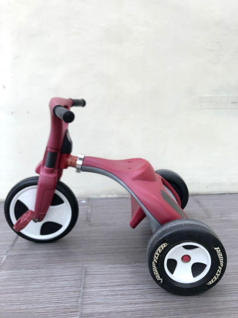 Preowned Genuine Radio Flyer 2In1 Trike Chopper Low Rider Convertible