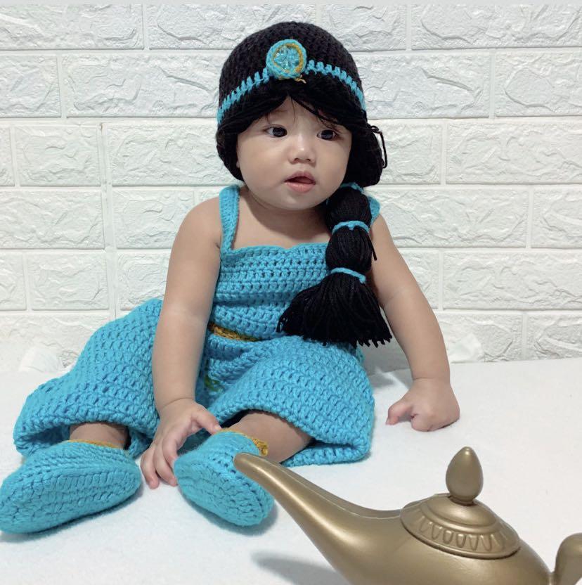 Princess Jasmine Crochet Costume Babies Kids Babies Kids Fashion On Carousell