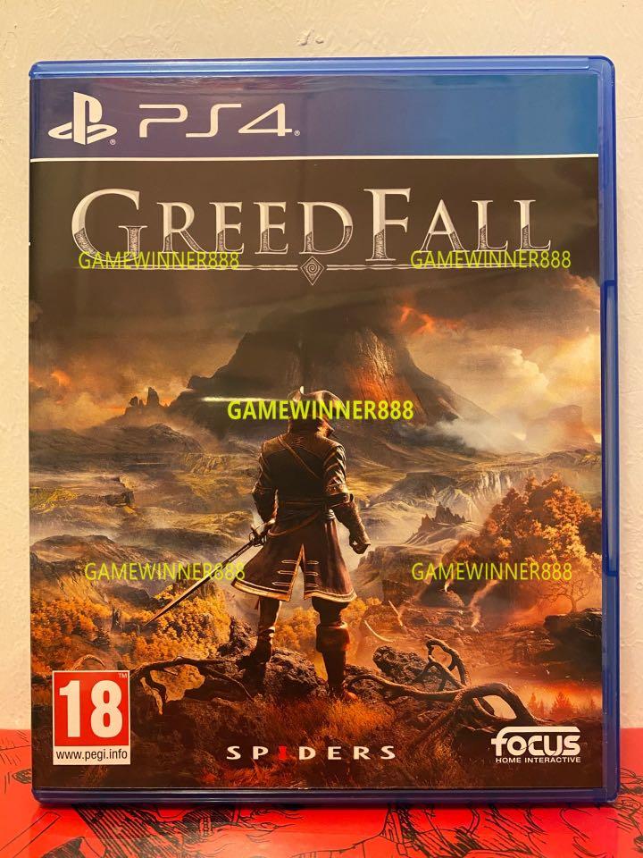 中古二手）PS4遊戲貪婪之秋GreedFall Greed Fall 歐版中英文版, 電子