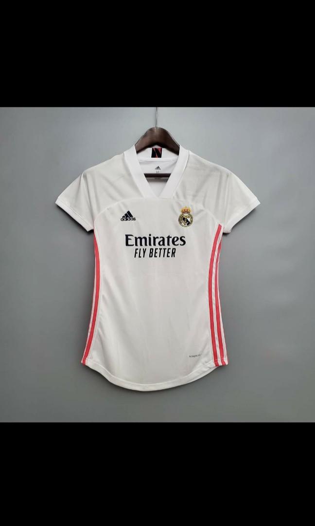 Real Madrid 20 21 Home Kit Woman S Cut Men S Fashion Activewear On Carousell