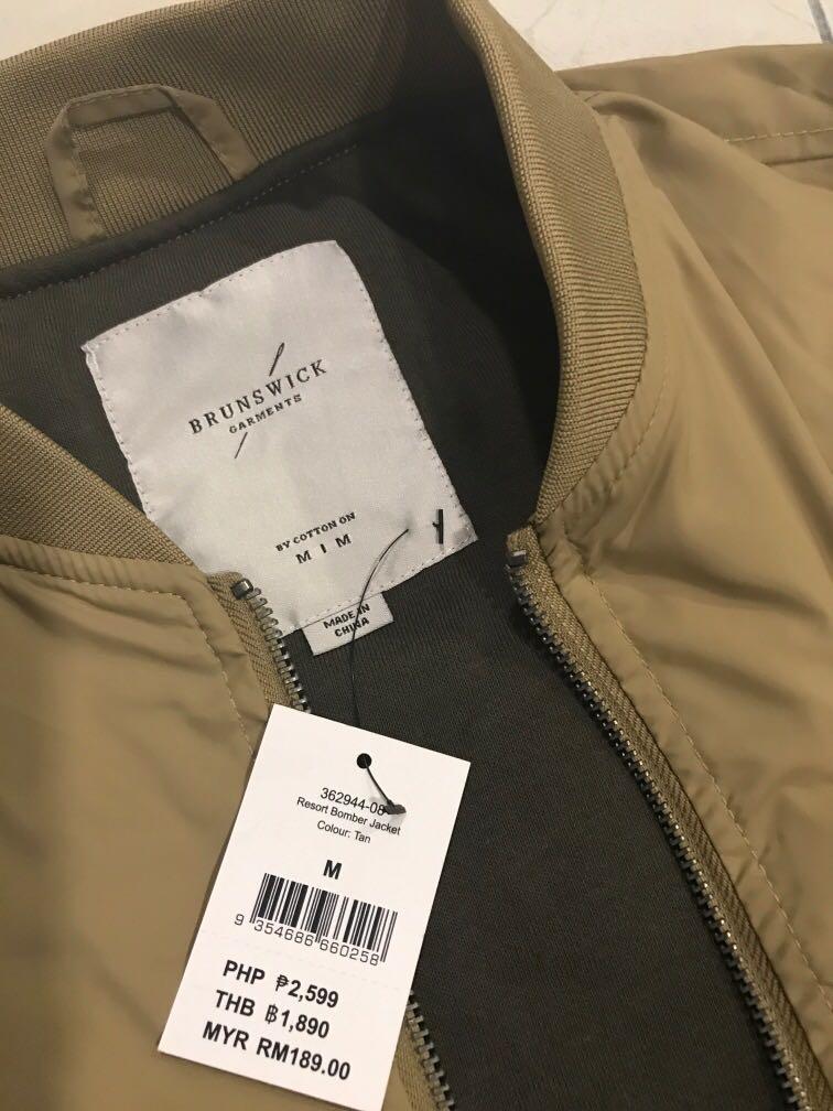 Resort Bomber Jacket, Men's Fashion 
