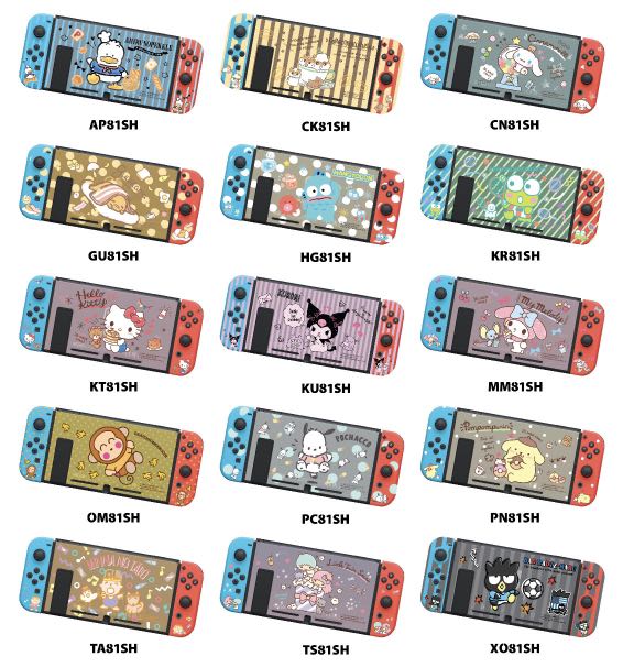 正版Sanrio switch case, 興趣及遊戲, 玩具 & 遊戲類 - Carousell