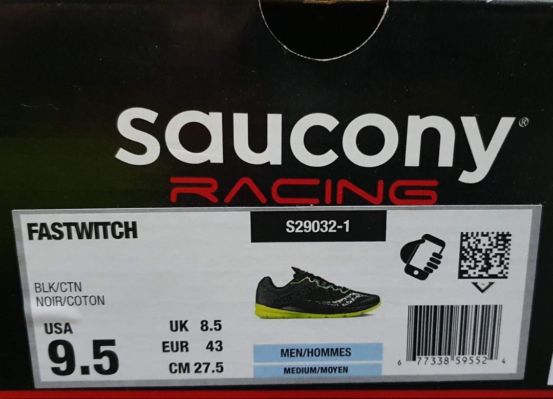 Saucony fastwitch noir clearance