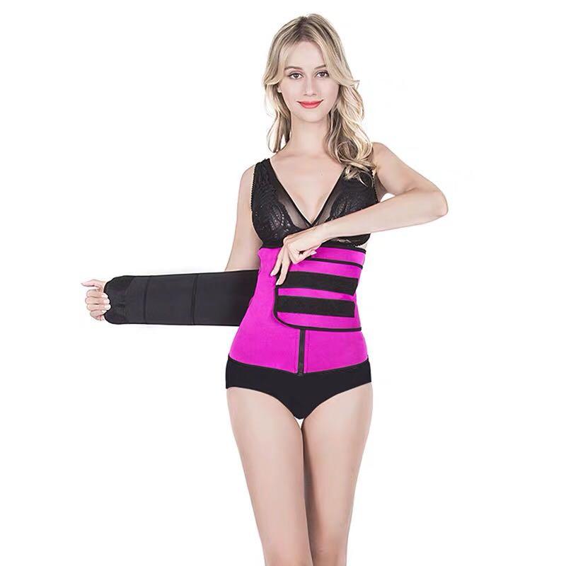 Slimming Waist Belt (Category: Beauty Enhancer & Weight Management) located in Pasay City. Submitted by theclutterfree (Listing ID 1038632227, Image 2). Description: Medium Size: Pink XXL: Black description: 1. Fabric name: three-layer composite neoprene 2. Main fabric composition: Neoprene 3. Main fabric component content: 80 (%) 4. Function: sweating, girdling, abdominal control 5. Pressure rating: light forming 6. Thickness: thin, 2mm thick 7.