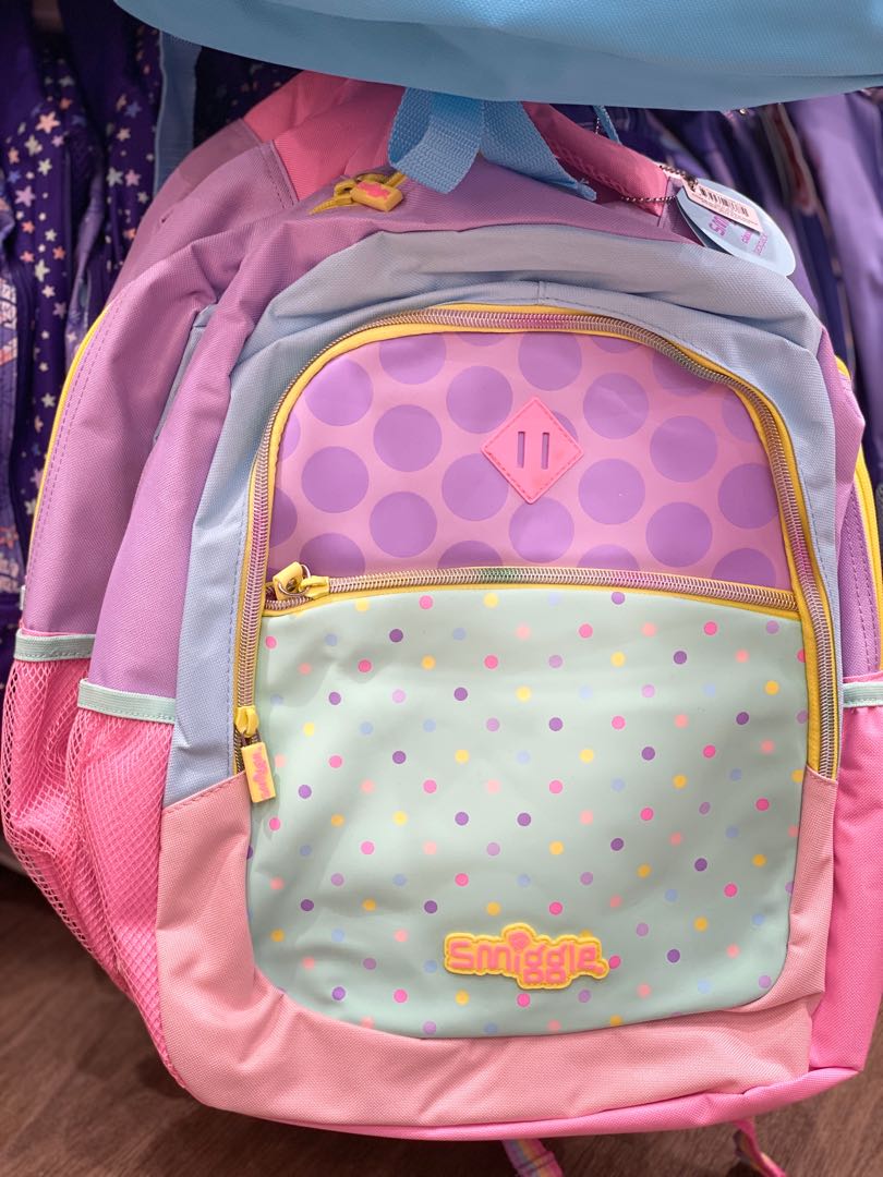 Smiggle block online backpack