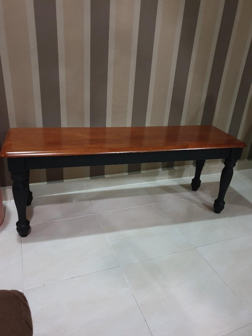 Solid Wood Bench Modern Farmhouse Home Furniture Furniture On Carousell