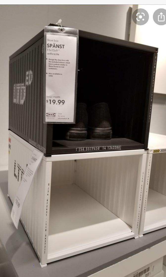 STAMPD x IKEA SPANST shoe box