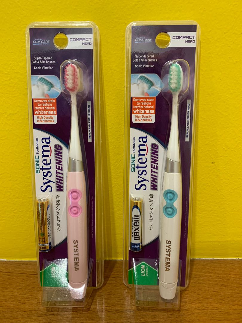 systema sonic toothbrush
