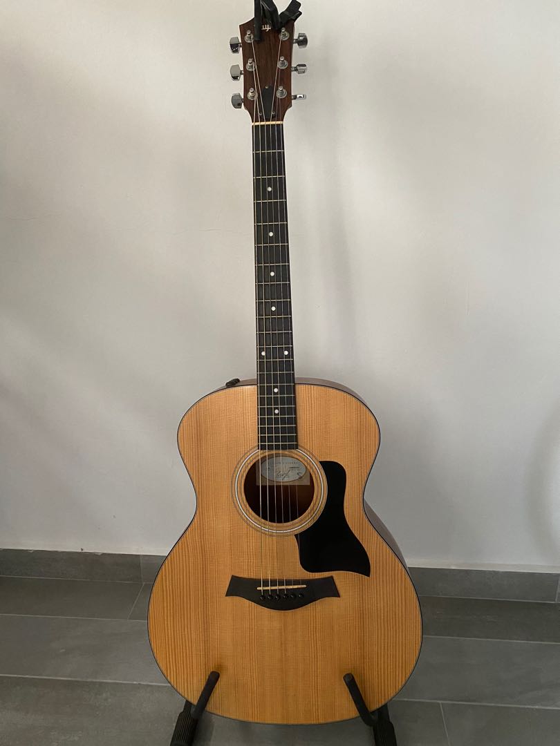 Taylor 114 Acoustic Guitar - Taylor 114e Acoustic Electric Guitar Music Media Music Instruments On Carousell
