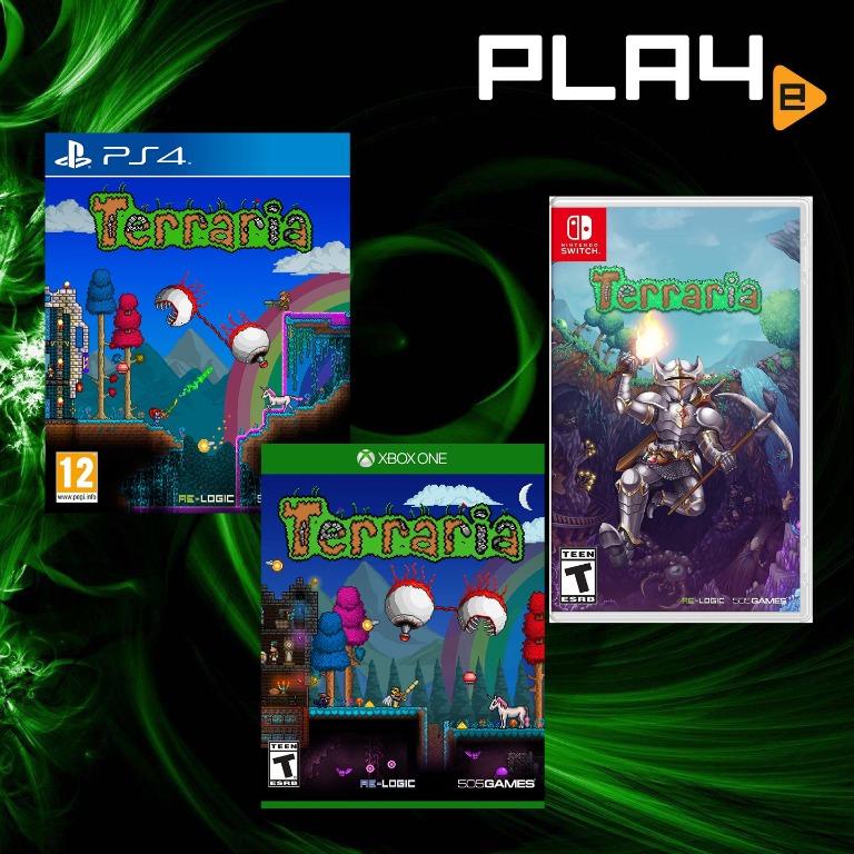 Terraria Brand New Ps4 Xbox One Nintendo Switch Video Gaming Video Games Others On Carousell