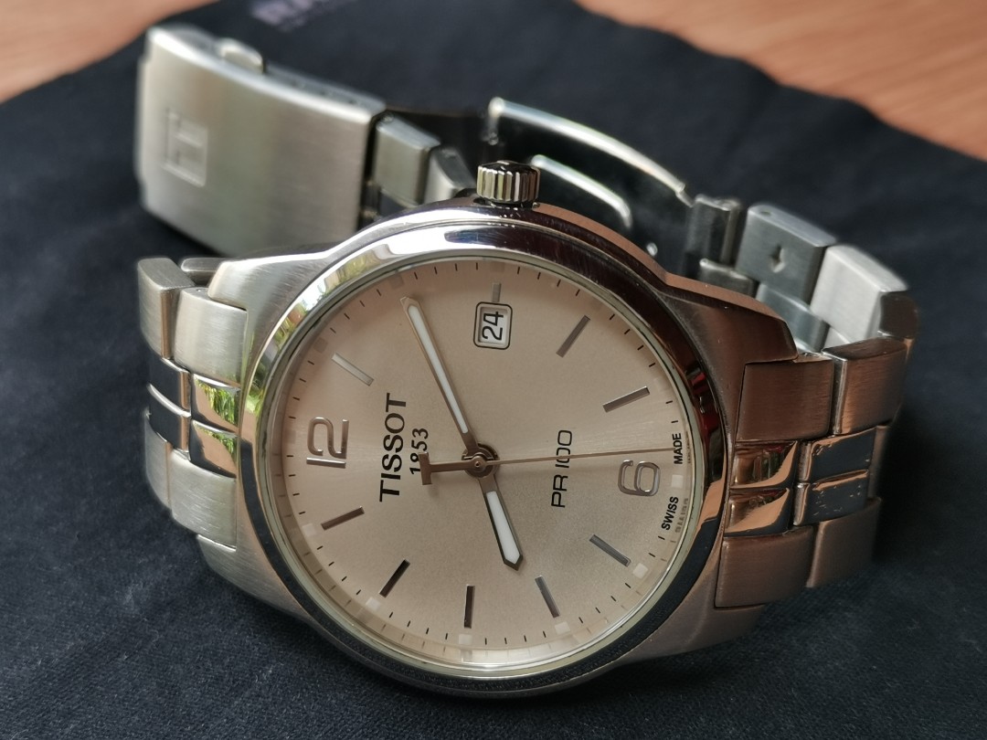 Tissot PR 100, Men's Fashion, Watches \u0026 Accessories, Watches on Carousell