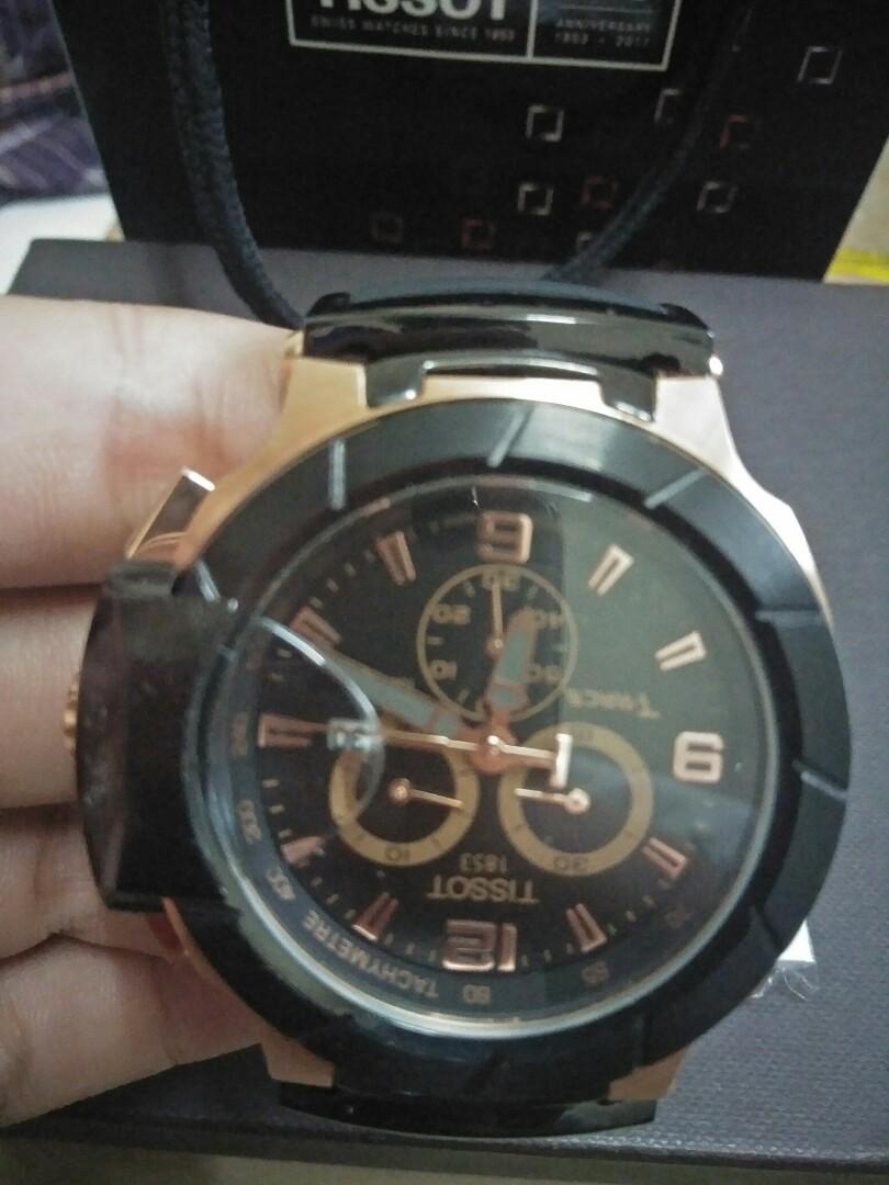 Tissot. T race Black gold Men s Fashion Watches Accessories