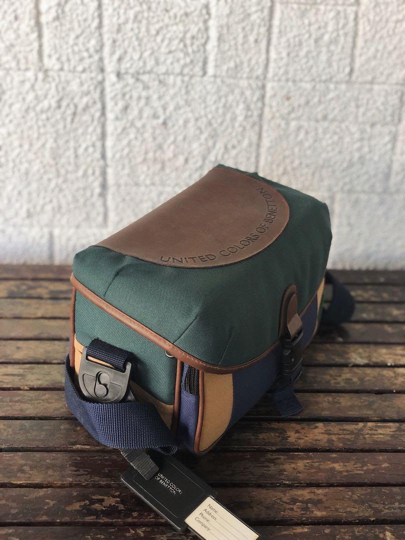 benetton camera bag
