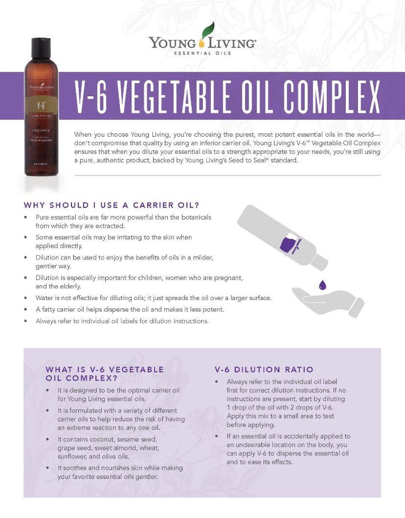 V6 vegetable oil complex 8 oz (onhand), Beauty & Personal Care, Face