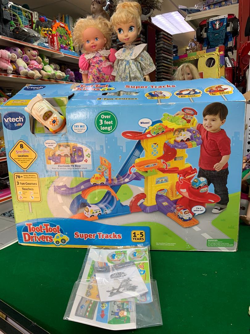 vtech toot toot super tracks