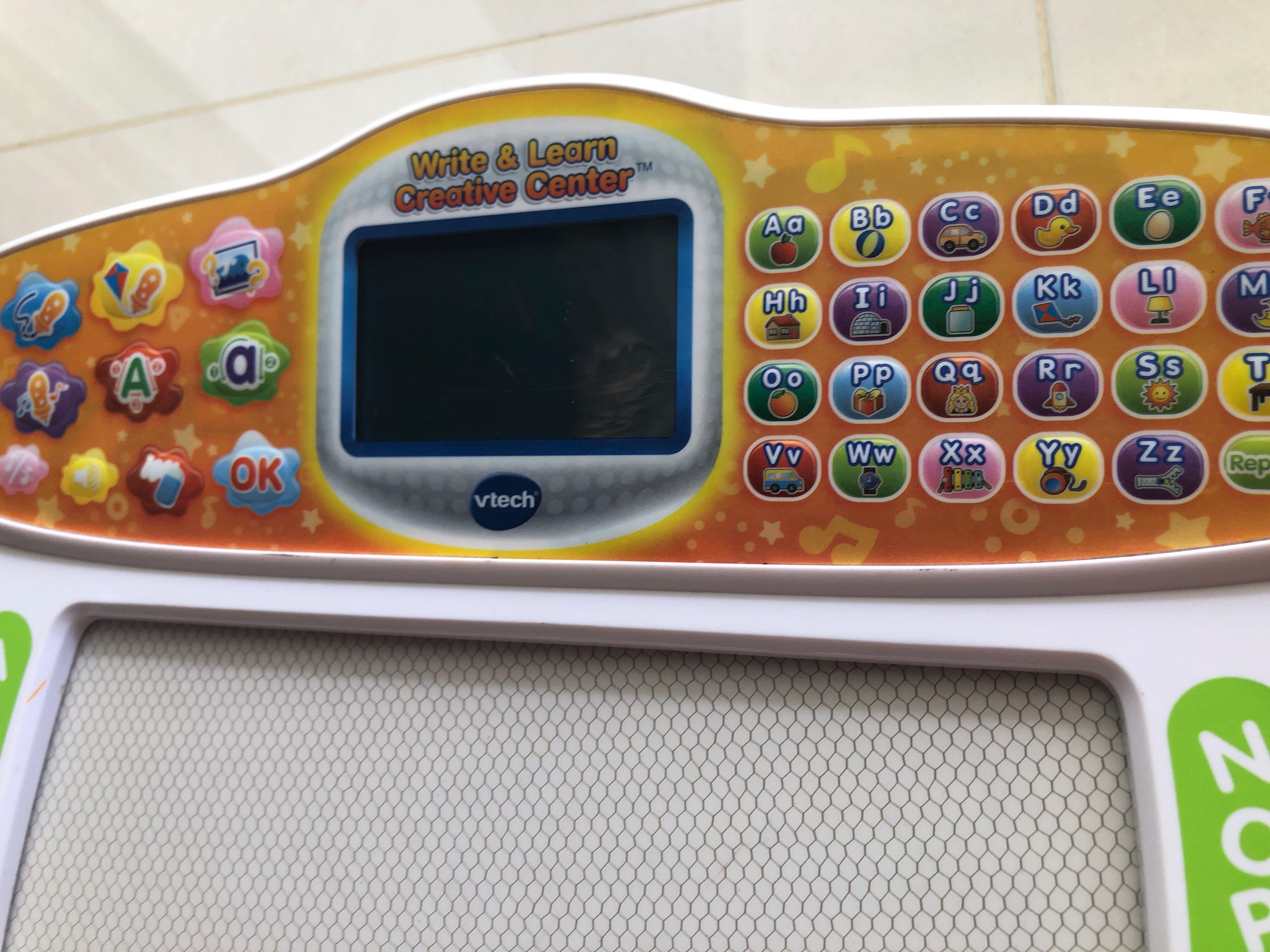 Vtech write & learn Creative Center, Babies & Kids, Infant Playtime on