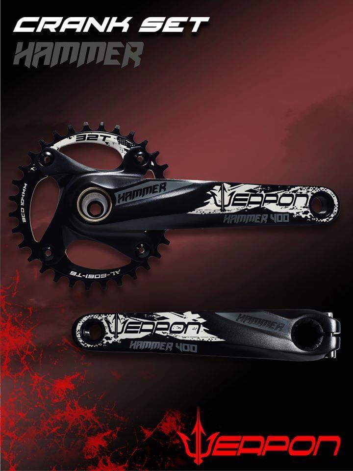 Weapon crankset 1x store price