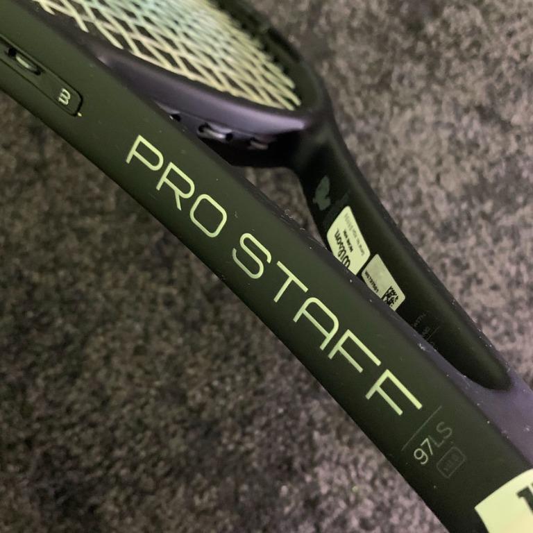 Wilson ProStaff RF97-LS Tennis Racket v11.0, Sports, Sports & Games Equipment on Carousell