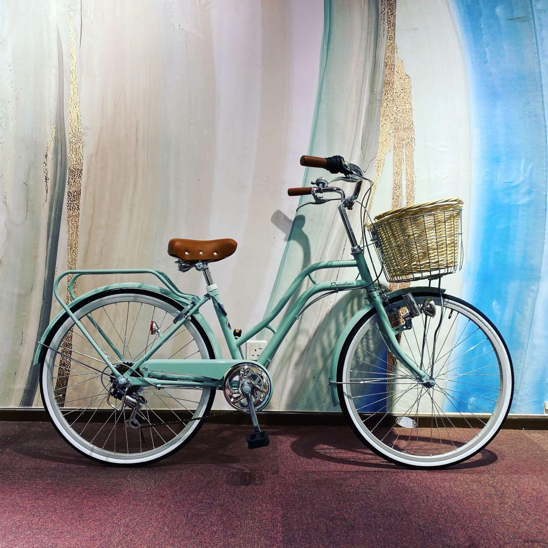 womens bike with gears and basket