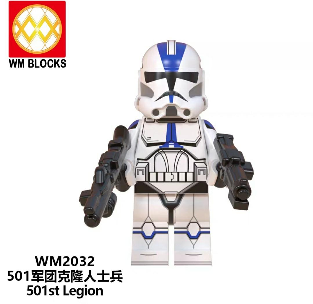 WM 20252032 Star Wars Minifigures (Lego Compatible), Toys & Games