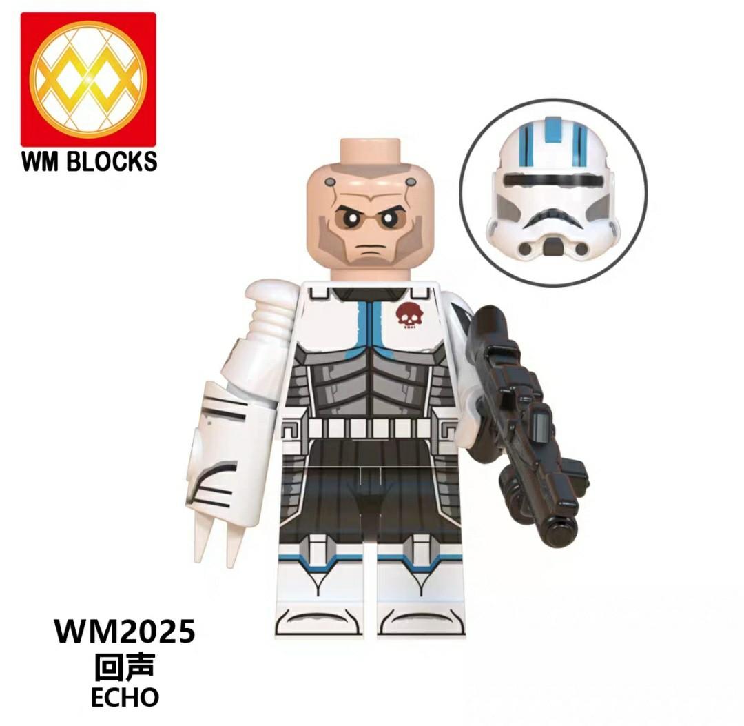 WM 20252032 Star Wars Minifigures (Lego Compatible), Toys & Games