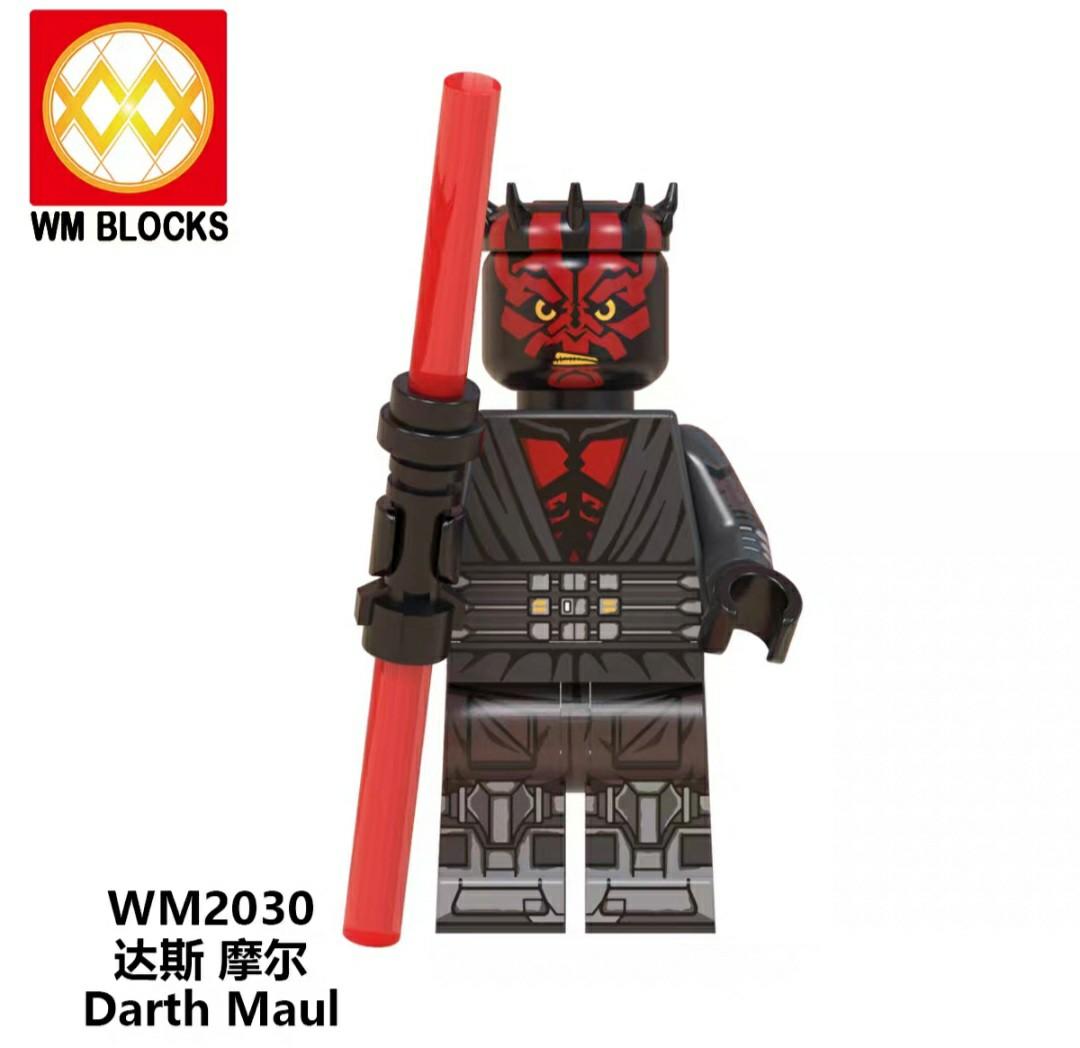 WM 20252032 Star Wars Minifigures (Lego Compatible), Toys & Games