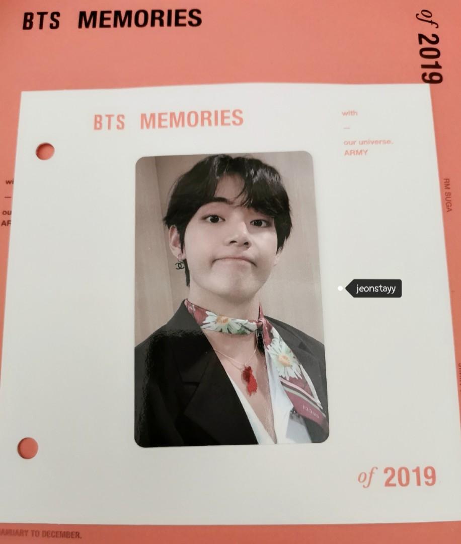 WTT] BTS Memories 2019 Blu-Ray DVD Photocard, Hobbies & Toys