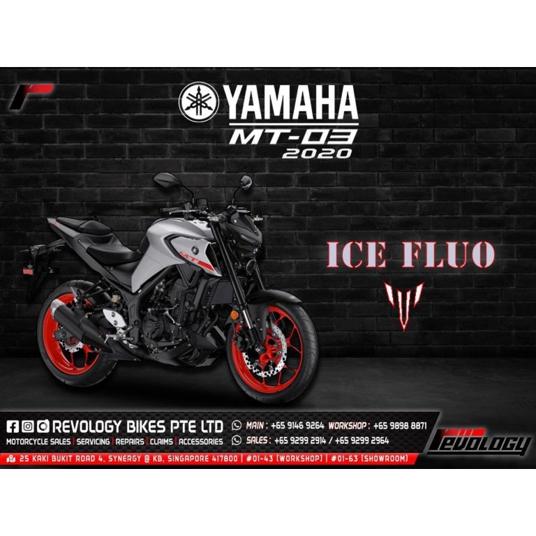 YAMAHA MT03 ICE FLUO MT03 MT03, Motorcycles, Motorcycles for Sale