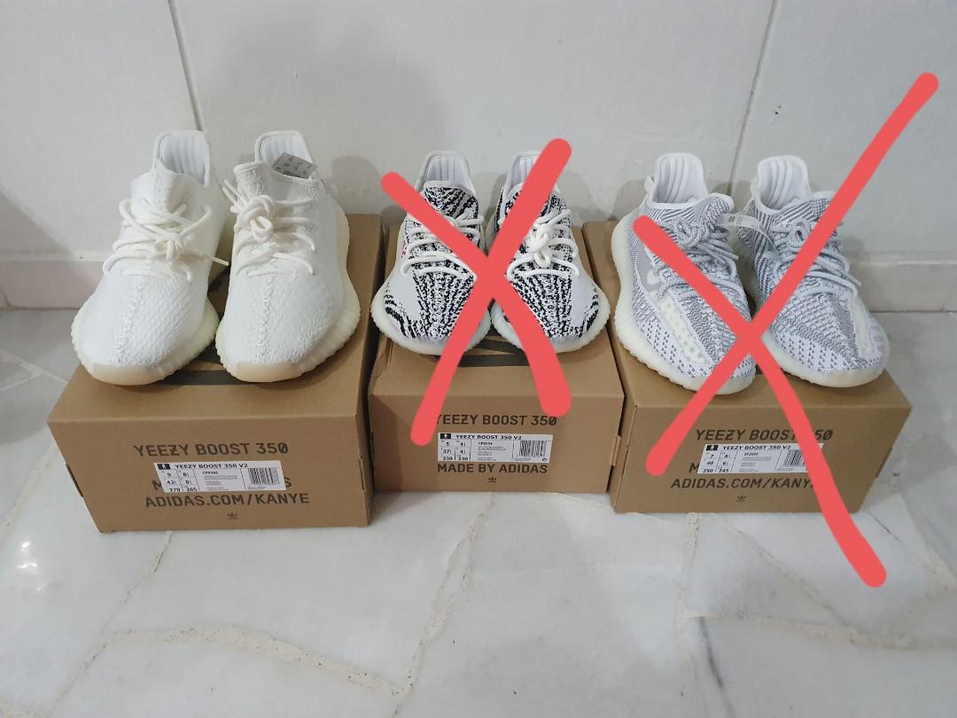 Yeezy zebra box for sale deals