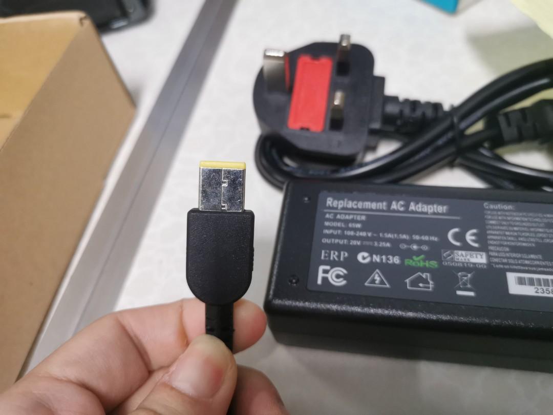 20V 3.25A 60W Replacement AC Adapter406104652351416323
