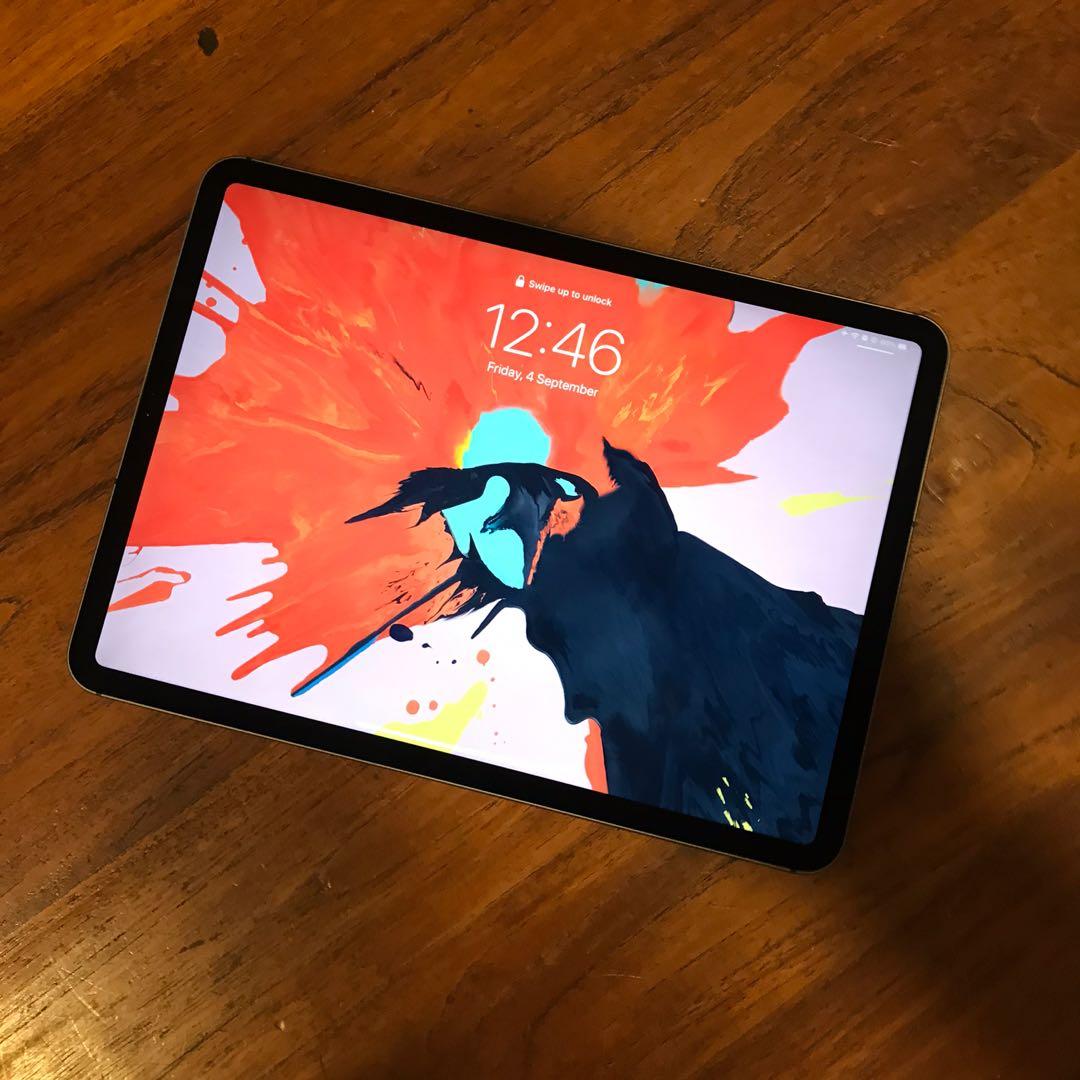 256gb Cellular 18 Ipad Pro 11 Applecare Mobile Phones Tablets Tablets On Carousell