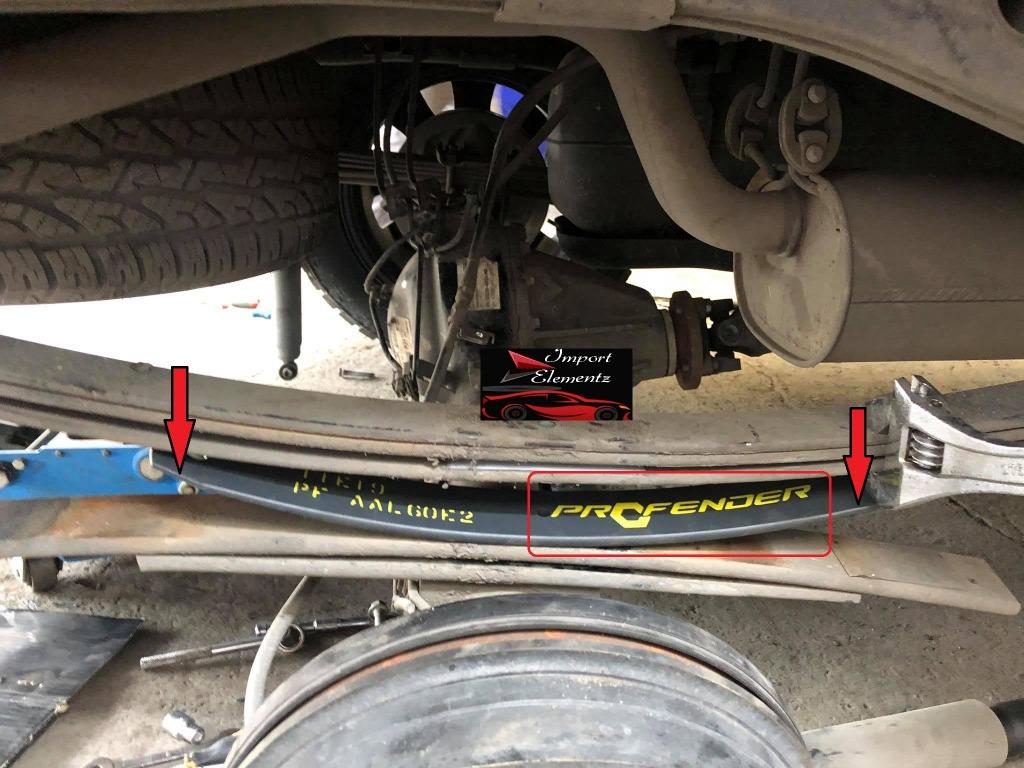 2 Inch Lift Package Ridemax Shocks 4Ways KING SPRINGS Profender add a