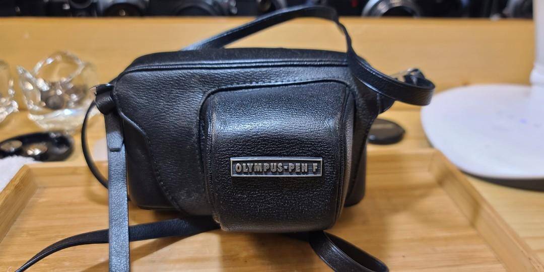 90%新OLYMPUS-PEN F 半格菲林相機，配1.4大光圈/40mm 鏡頭，連原裝真皮套，測光正常。, 寵物用品, 寵物家品及其他-  Carousell