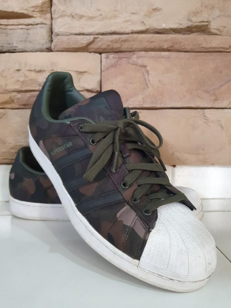 camo green sneakers