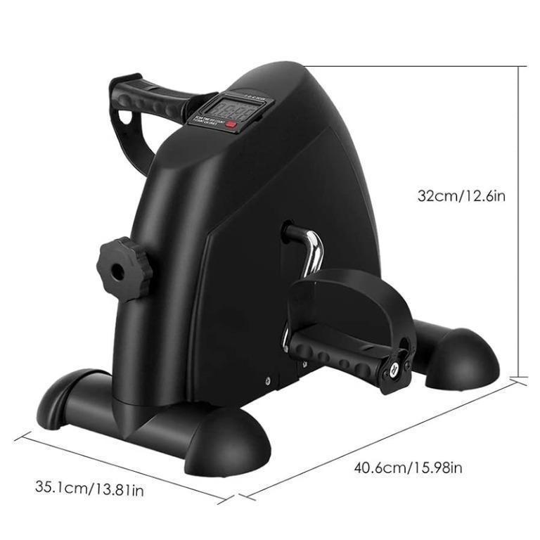 AGM Mini Bike Mini Exercise Bike Leg Machine Digital Under Desk