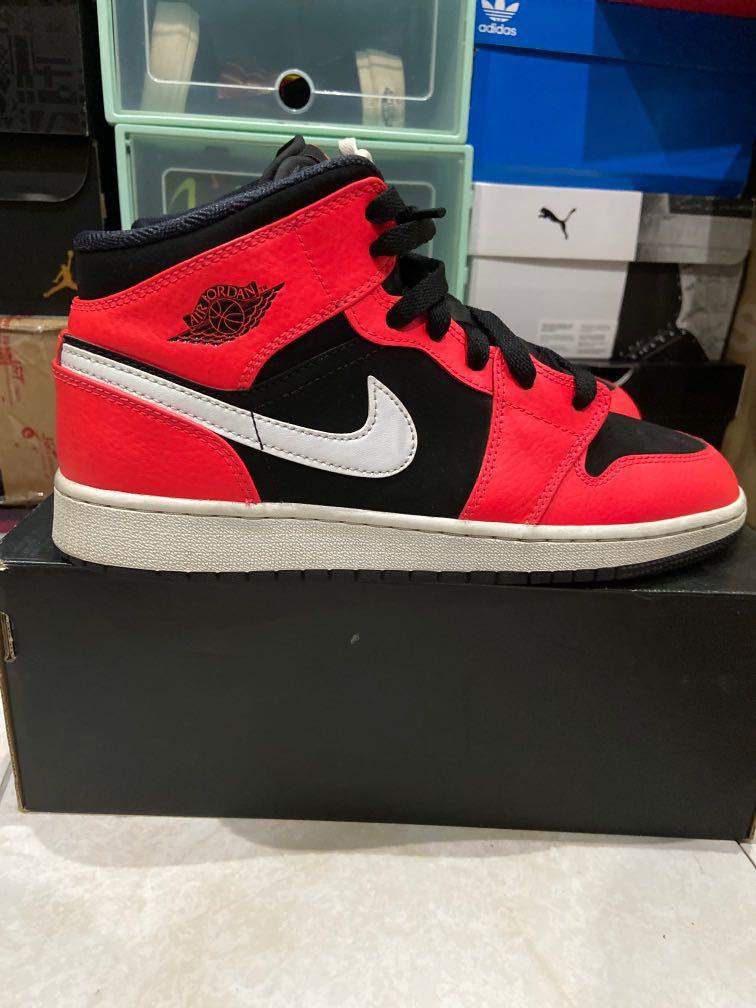 Jordan 1 mid infrared top