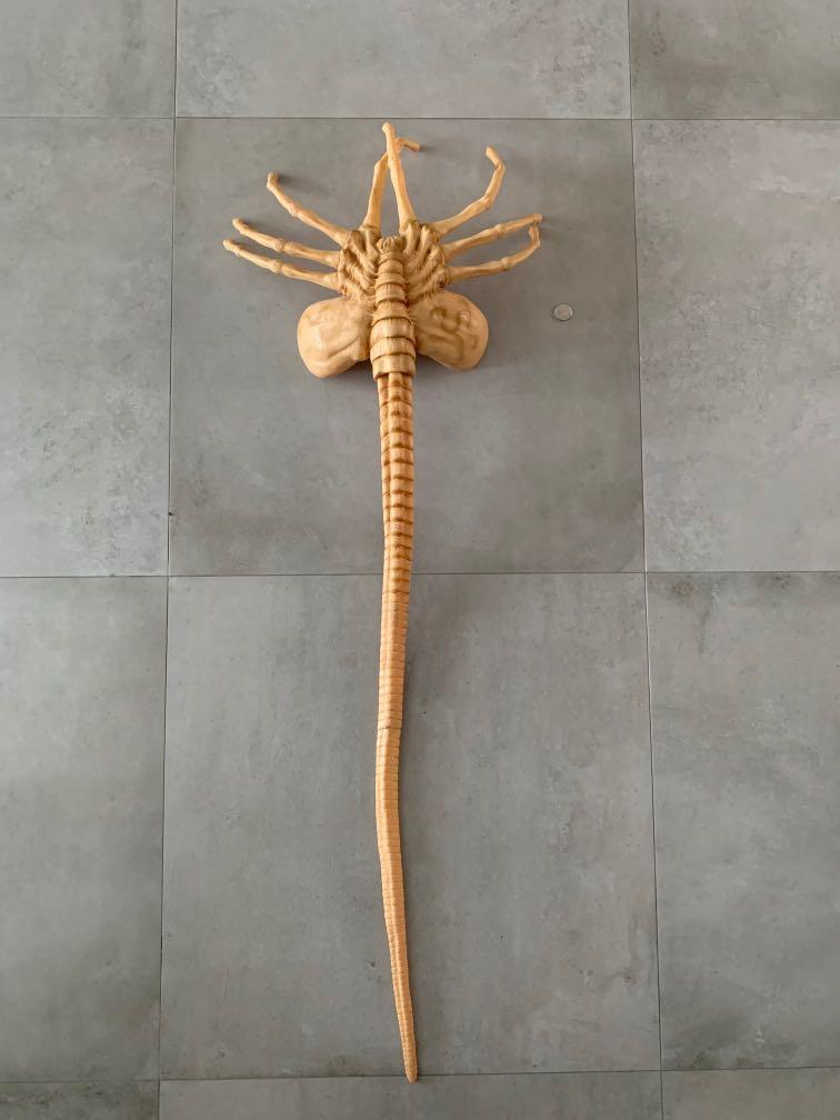 ALIEN 蛍光色の 1/1 scale Face Hugger（未開封）